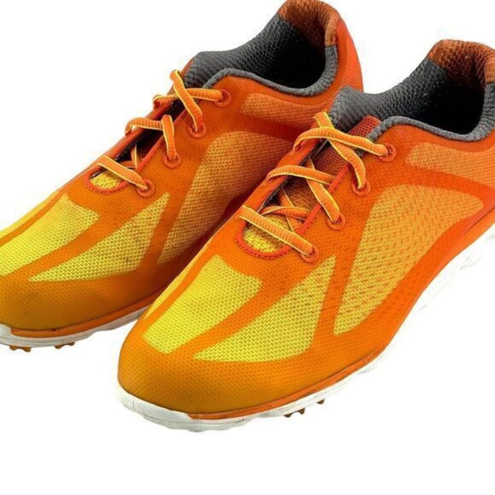 Footjoy Empower Golf Shoes #98005 Orange/Yellow‎ Women's US Size 8.5 M